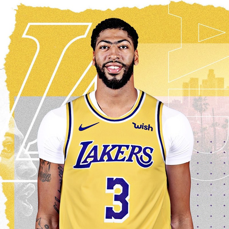 Davis es la columna vertebral del interior de Los Ángeles Lakers
